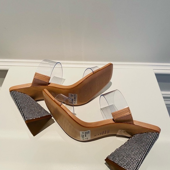 Brand new SCHUTZ Rhinestone Embellished Heeled Sandals - Picture 6 of 11